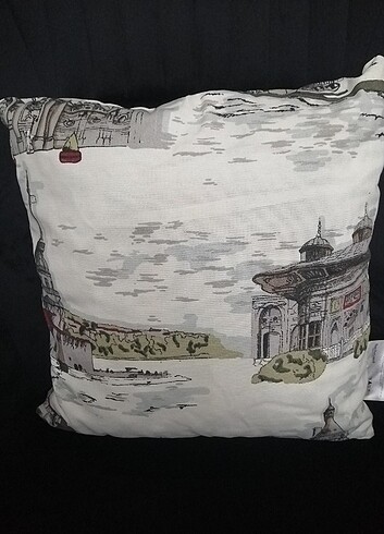 2 beyaz 2 desenli kırlent - Görsel 6