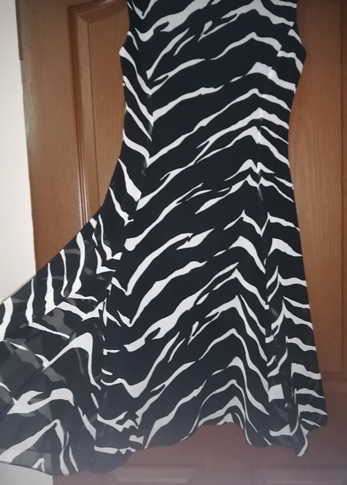 POLO GARAJE ŞİFON ELBİSE - Görsel 2