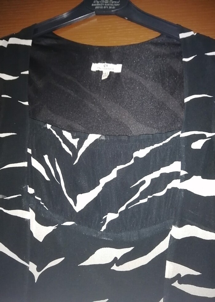 POLO GARAJE ŞİFON ELBİSE - Görsel 4