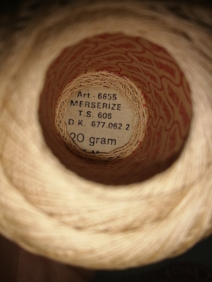 Ören Bayan 70 numara 20gr  İplik Seti 10 adet krem rengi - Görsel 5