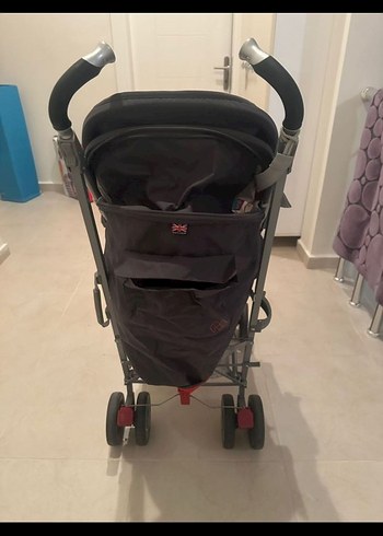 Maclaren Kırmızı Siyah Bebek Arabası - Görsel 4