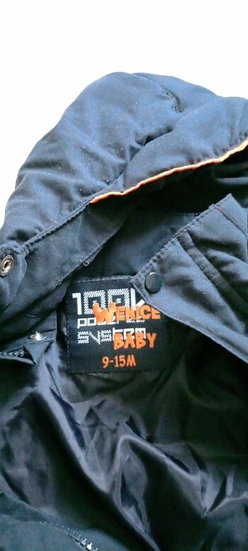 Erkek bebek mont - Görsel 3