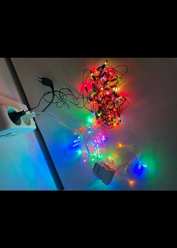 Ikea Renkli LED Işık Zinciri ve Dekoratif Aksesuar