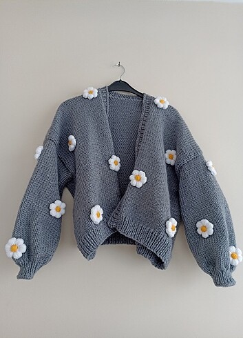 Crop boy hırka 