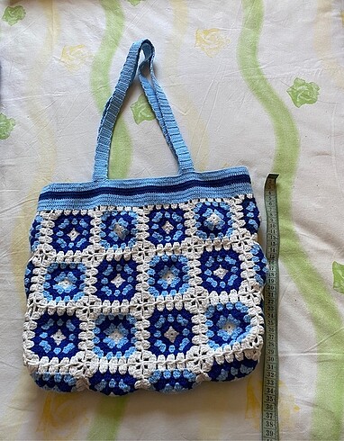El örgüsü motif çanta