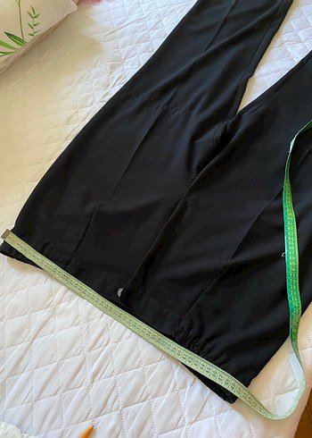 Siyah Kadın Kumaş Pantolon - Görsel 3