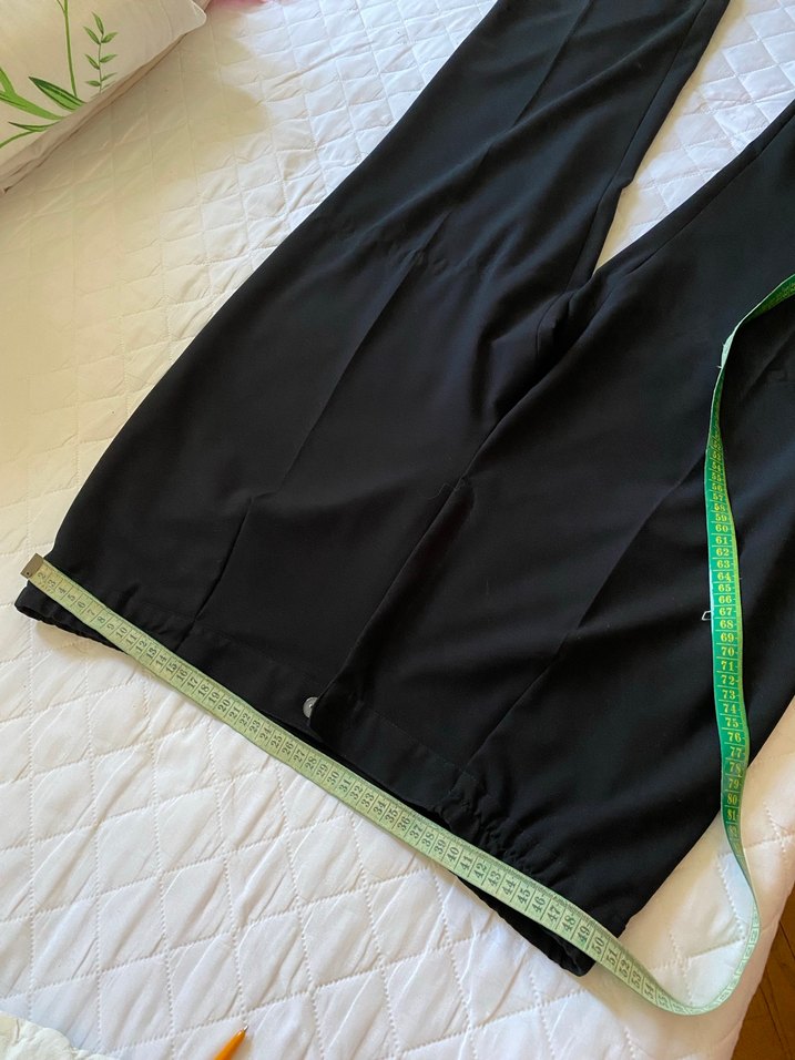 Siyah Kadın Kumaş Pantolon - Görsel 3