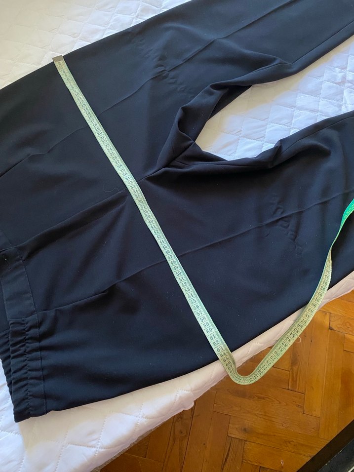 Siyah Kadın Kumaş Pantolon - Görsel 4