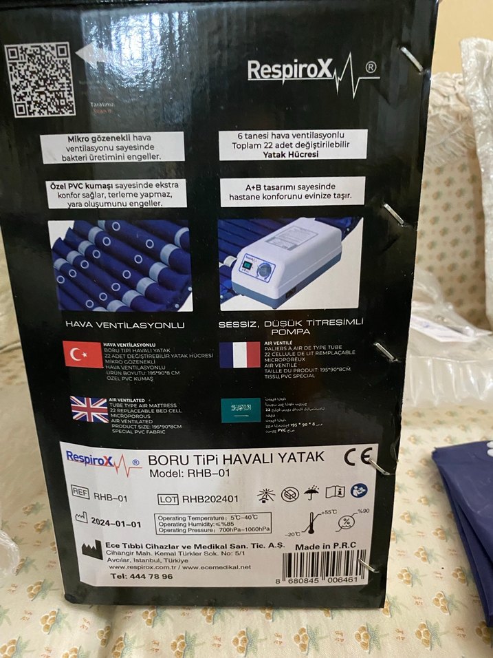 RespiroX şişme yatak - Görsel 2