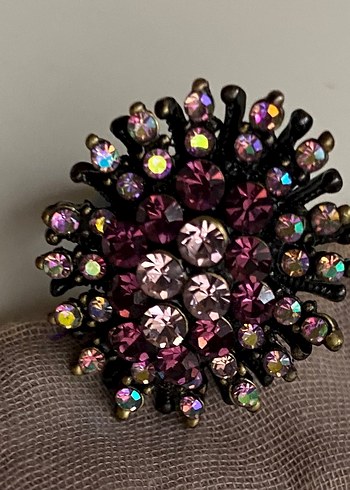 Nakışlı Boncuklu Bohem Kolye- yüzük - Görsel 2