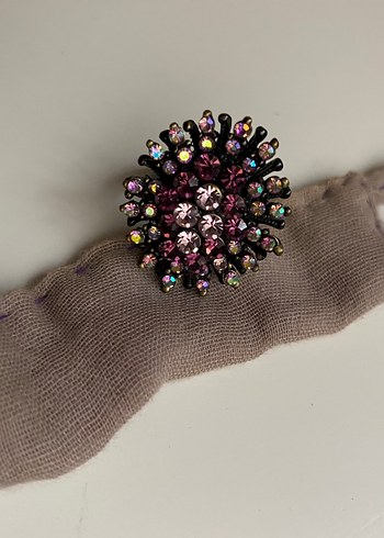 Nakışlı Boncuklu Bohem Kolye- yüzük - Görsel 3