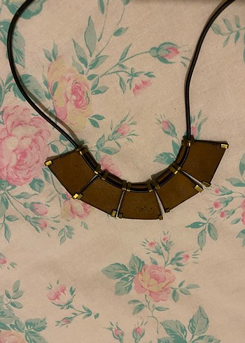 Bohem tarzı deri Kolye - Görsel 3