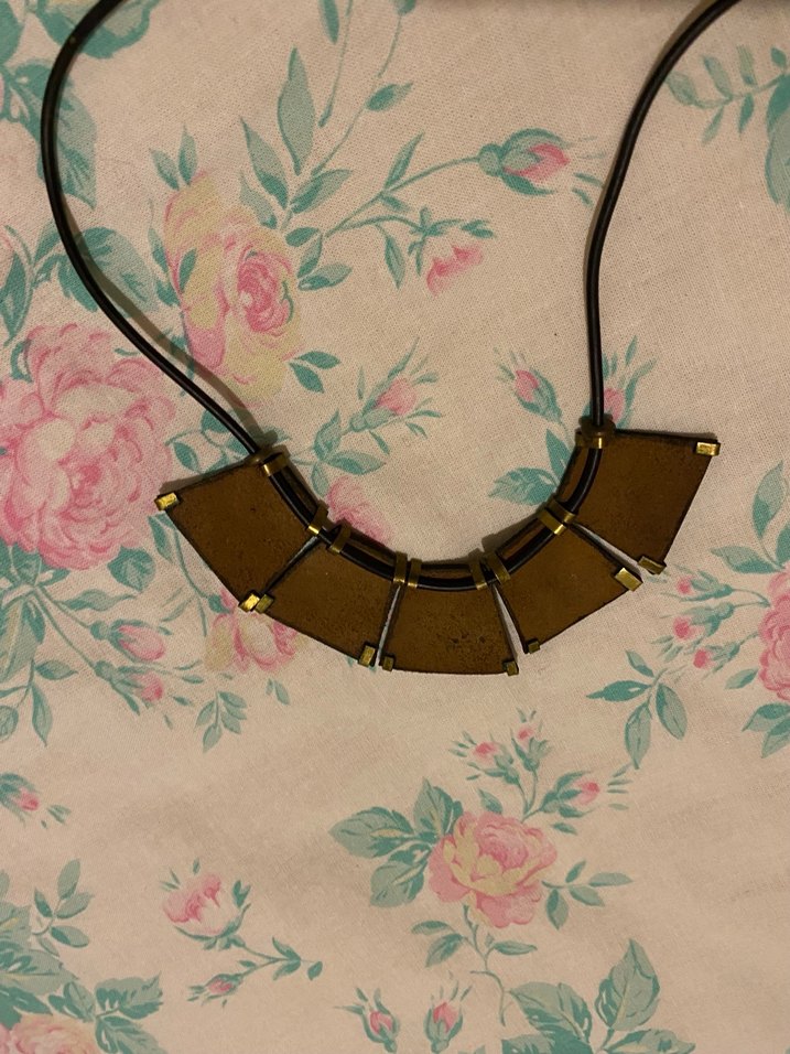 Bohem tarzı deri Kolye - Görsel 3