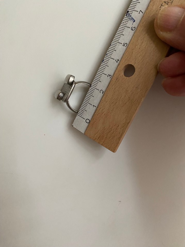 Gümüş renginde otantik yüzük - Görsel 5