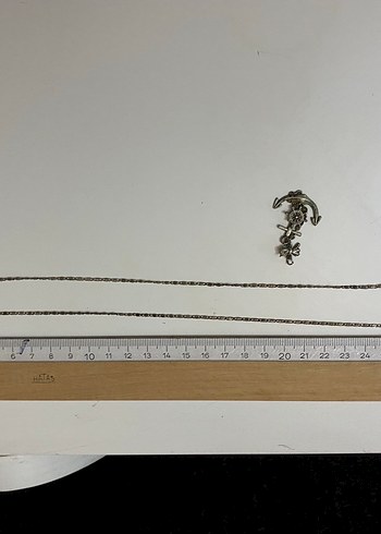 Zincir ve çıpa Kolye - Görsel 2