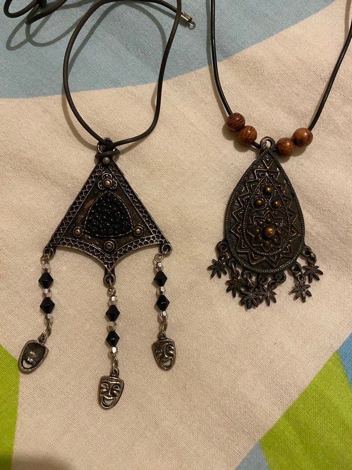 Bohem İşlemeli Boncuklu Kolyeler - Görsel 2