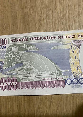 Atatürk Portreli 1 Milyon Lira Hediyelik