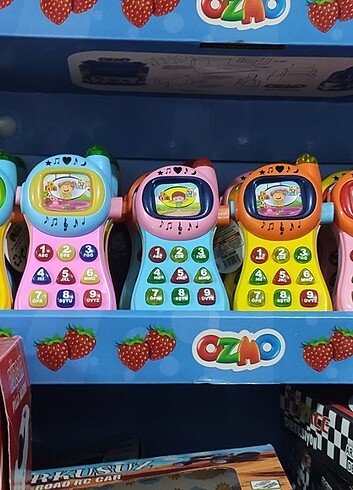 Sesli ışıklı telefon eğitici 