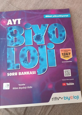 AYT Biyoloji Soru Bankası 1267 Soru