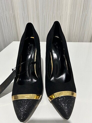 37 Beden siyah Renk Koton stiletto