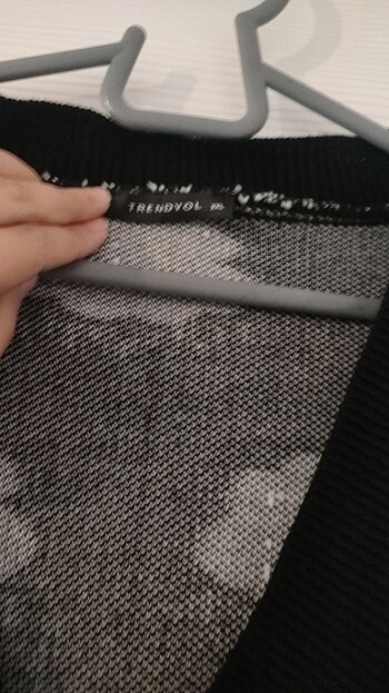 xxl Beden Trendyol curve bulut desenli süveter