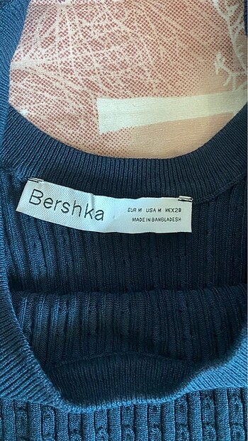 m Beden Bershka crop top