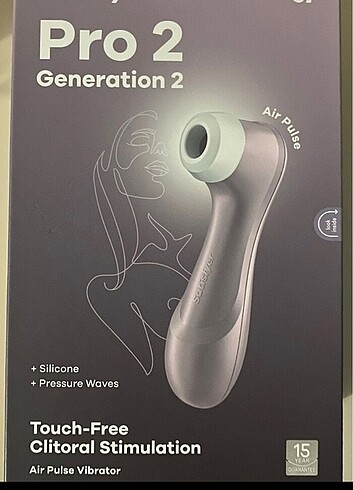 Satisfyer pro 2 generation 2 klitoris emiş ve titreşimli vibrato
