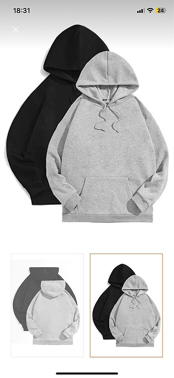 İkili Sweatshirt