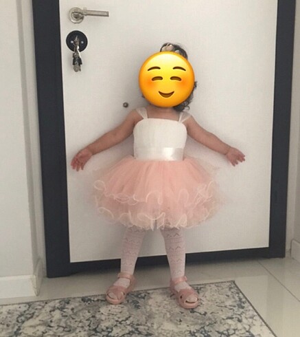 24-36 Ay Beden ten rengi Renk Elbise