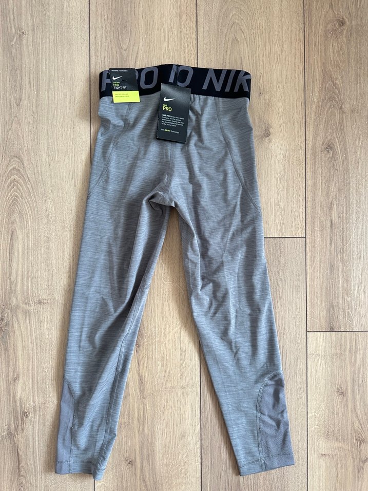 Nike Gri Yüksek Bel Spor Tayt — görsel 7/8