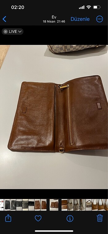  Beden Tory Burch cluch