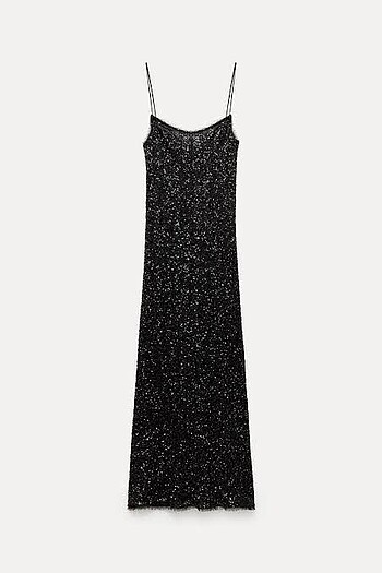 Zara Zara payetli elbise