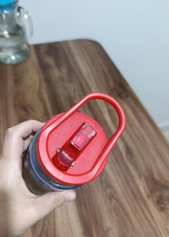 Çocuklar için mavi termos şişe - Görsel 3