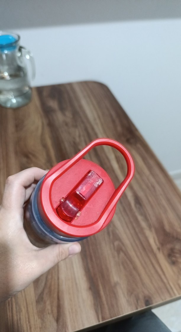 Çocuklar için mavi termos şişe - Görsel 3