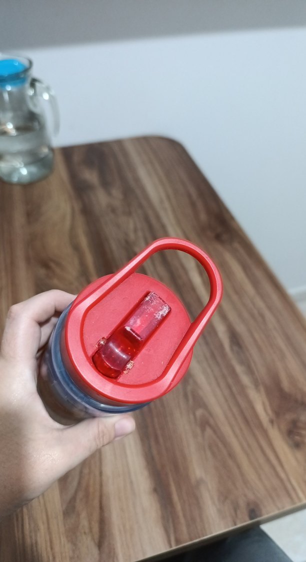 Çocuklar için mavi termos şişe - Görsel 4