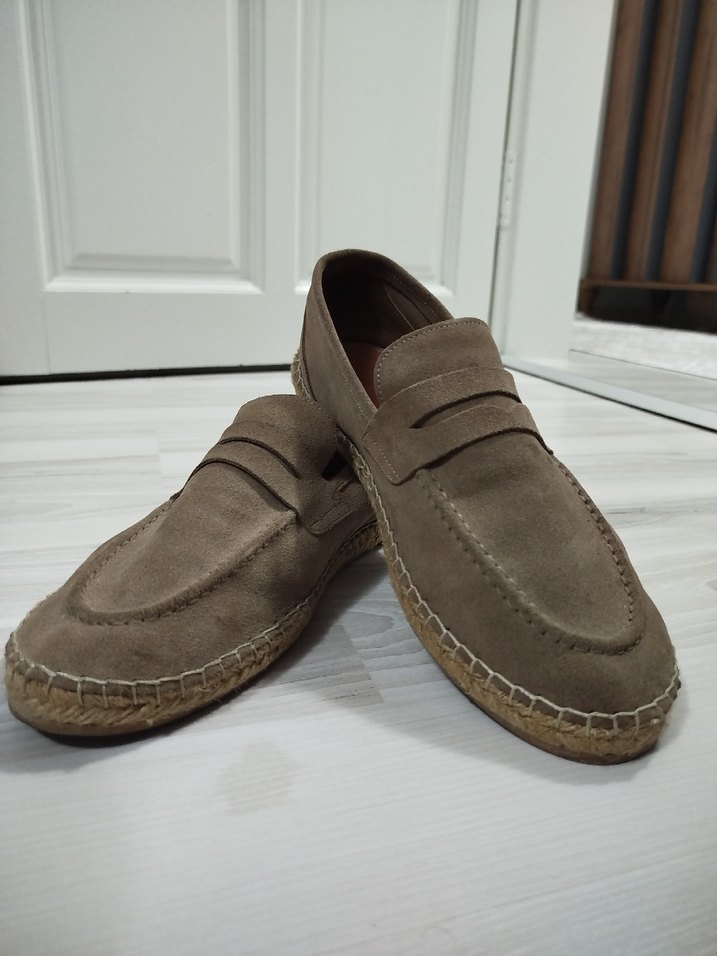 İNCİ marka 43 NUMARA Bej Süet Erkek Espadril Ayakkabı - Görsel 2