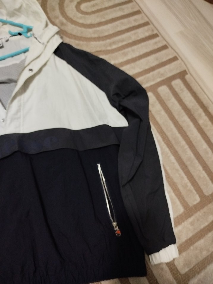 ELLESSE ORGİNAL Erkek Kapüşonlu Fermuarlı Yağmurluk - Görsel 5