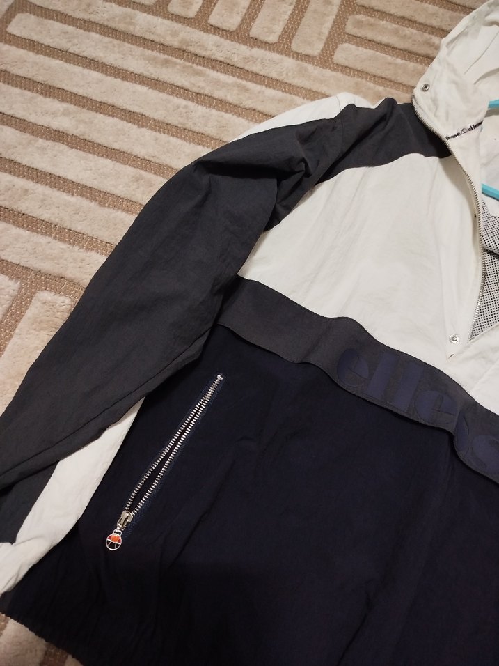 ELLESSE ORGİNAL Erkek Kapüşonlu Fermuarlı Yağmurluk - Görsel 4