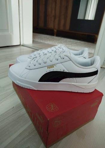 Puma Jada Classic Kadın Beyaz Sneaker Ayakkabı 38 NUMARA - Görsel 7