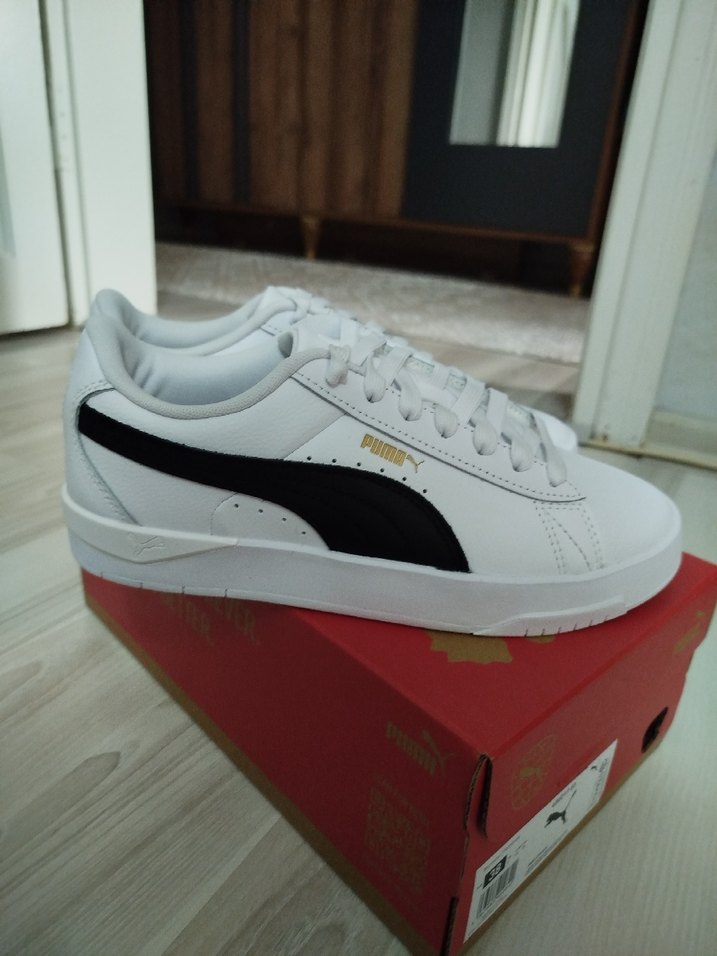 Puma Jada Classic Kadın Beyaz Sneaker Ayakkabı 38 NUMARA - Görsel 5