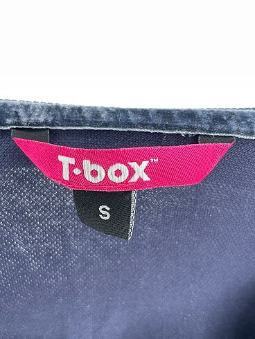 s Beden lacivert Renk T-box T-shirt %70 İndirimli.