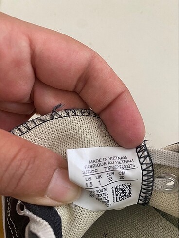 33 Beden Çocuk orijinal convers