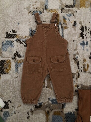HelloBaby Hello baby kadife salopet