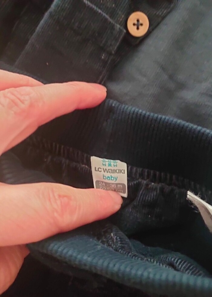 LCW kadife takım - Görsel 2