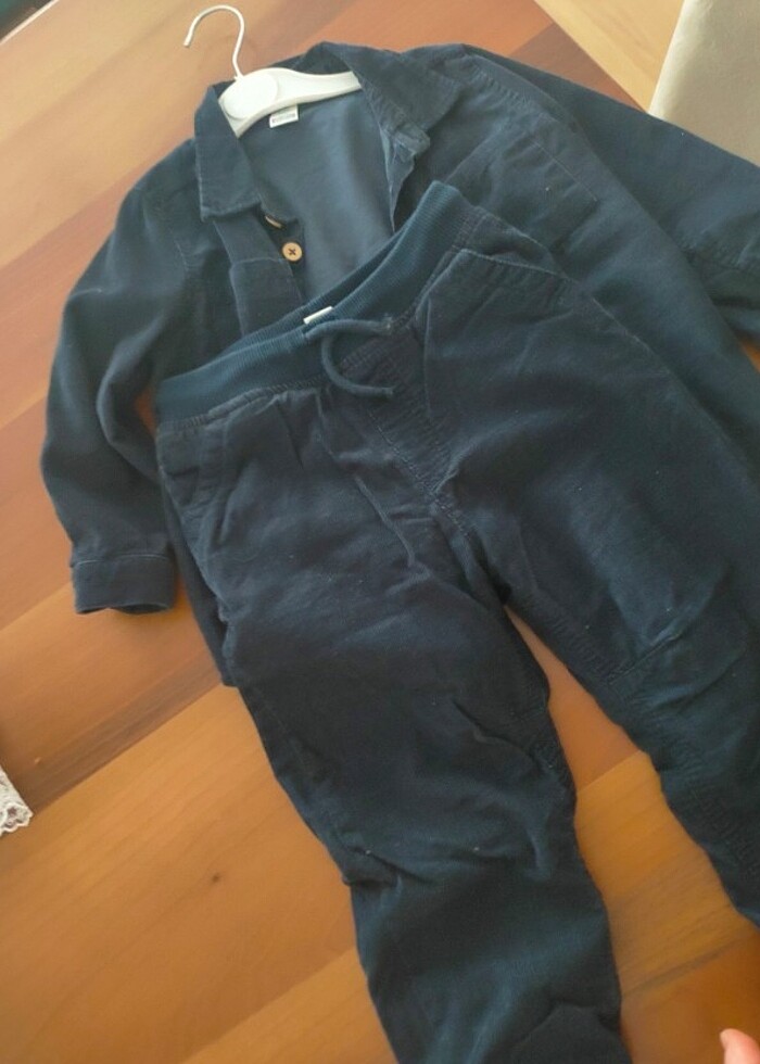 LCW kadife takım - Görsel 3