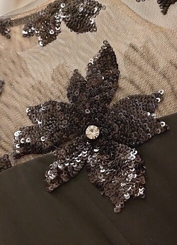 Abiye Elbise Siyah - Görsel 6