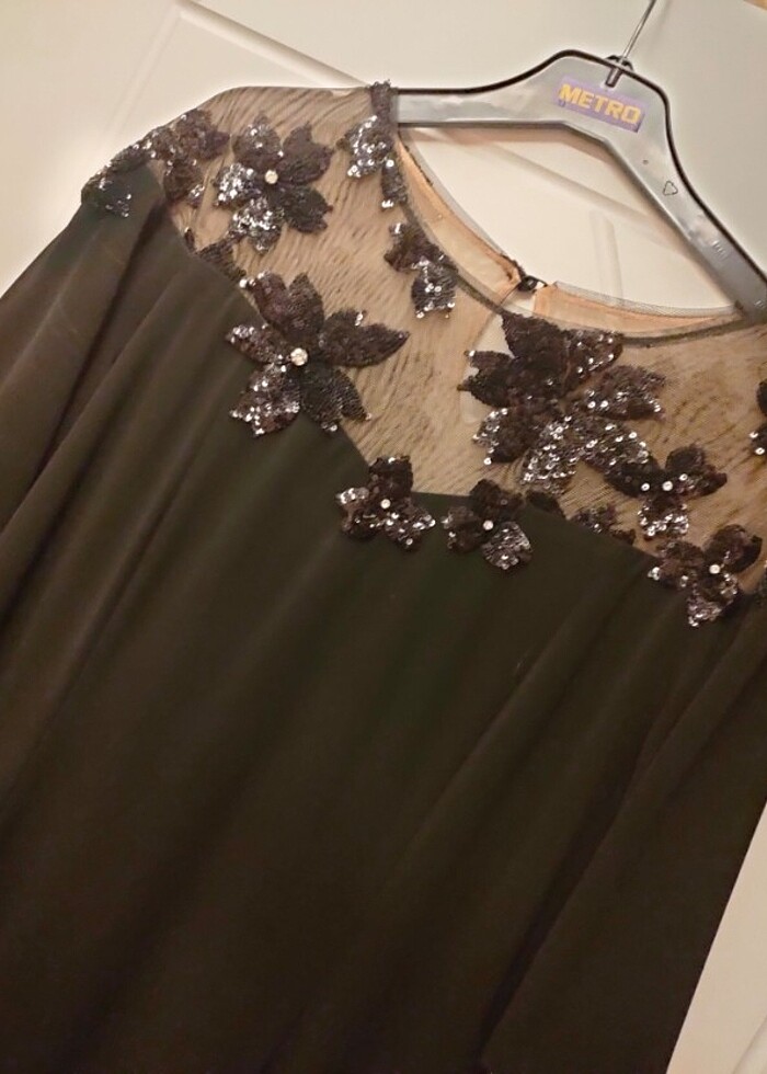 Abiye Elbise Siyah - Görsel 2