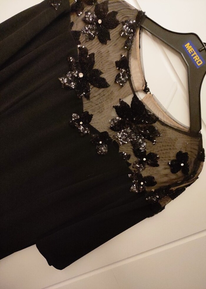 Abiye Elbise Siyah - Görsel 5