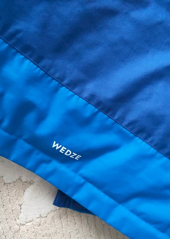 Erkek Çocuk Mavi Fermuarlı Kar Montu - Görsel 4