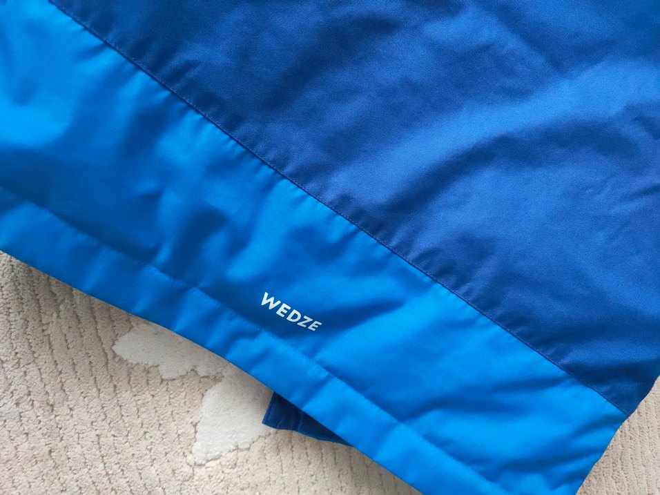 Erkek Çocuk Mavi Fermuarlı Kar Montu - Görsel 4